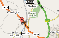 Map showing the location of Sole Provider (All Sox Ltd)